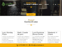 Tablet Screenshot of cucinadicasa.ro
